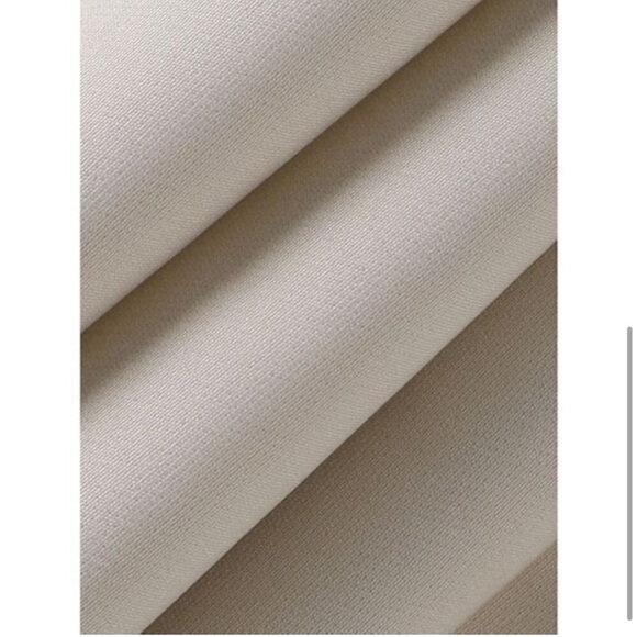 NWT Commense Palazzo Tied Wide Leg Dress Pants Size Small Tan Tie Detail - Picture 4 of 6